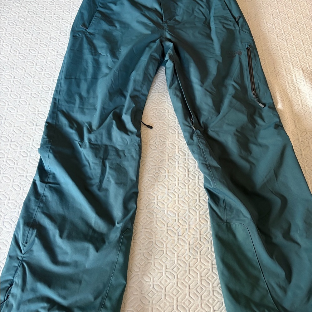 Mountain Hardware Teal Snow Pants